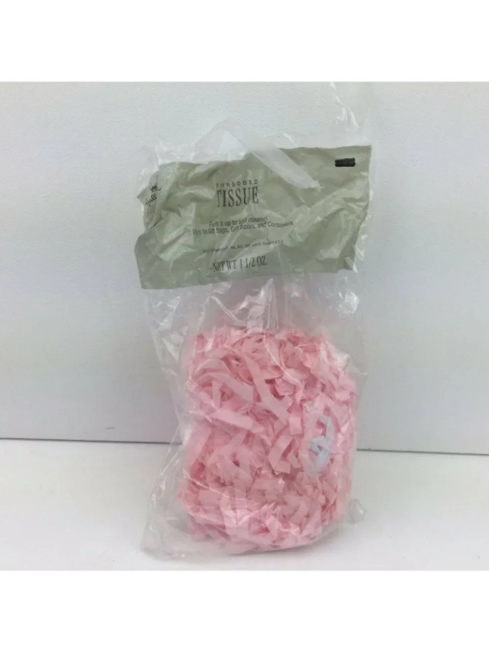 Shred Accordion Crinkle Streamer Tissue Paper Gift Box Filler Green Pink Blue